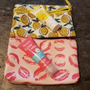 Make up bags. Conditioner